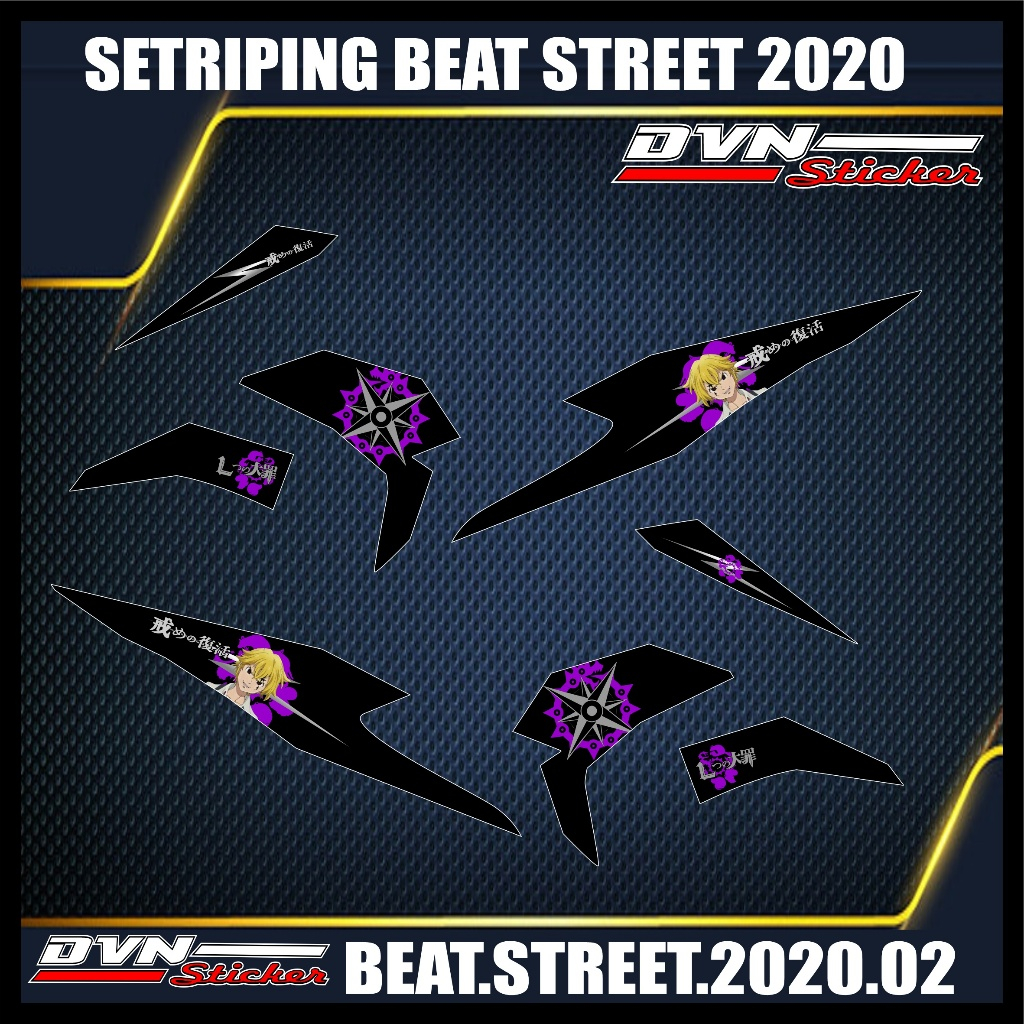 STRIPING BEAT STREET 2020 LIST VARIASI STICKER BEAT STREET 2020 02