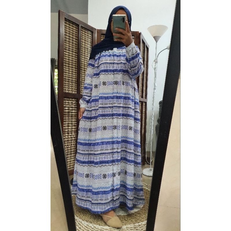 gamis crinkle motif etnik gamis motif terbaru abaya motif crinkle dress