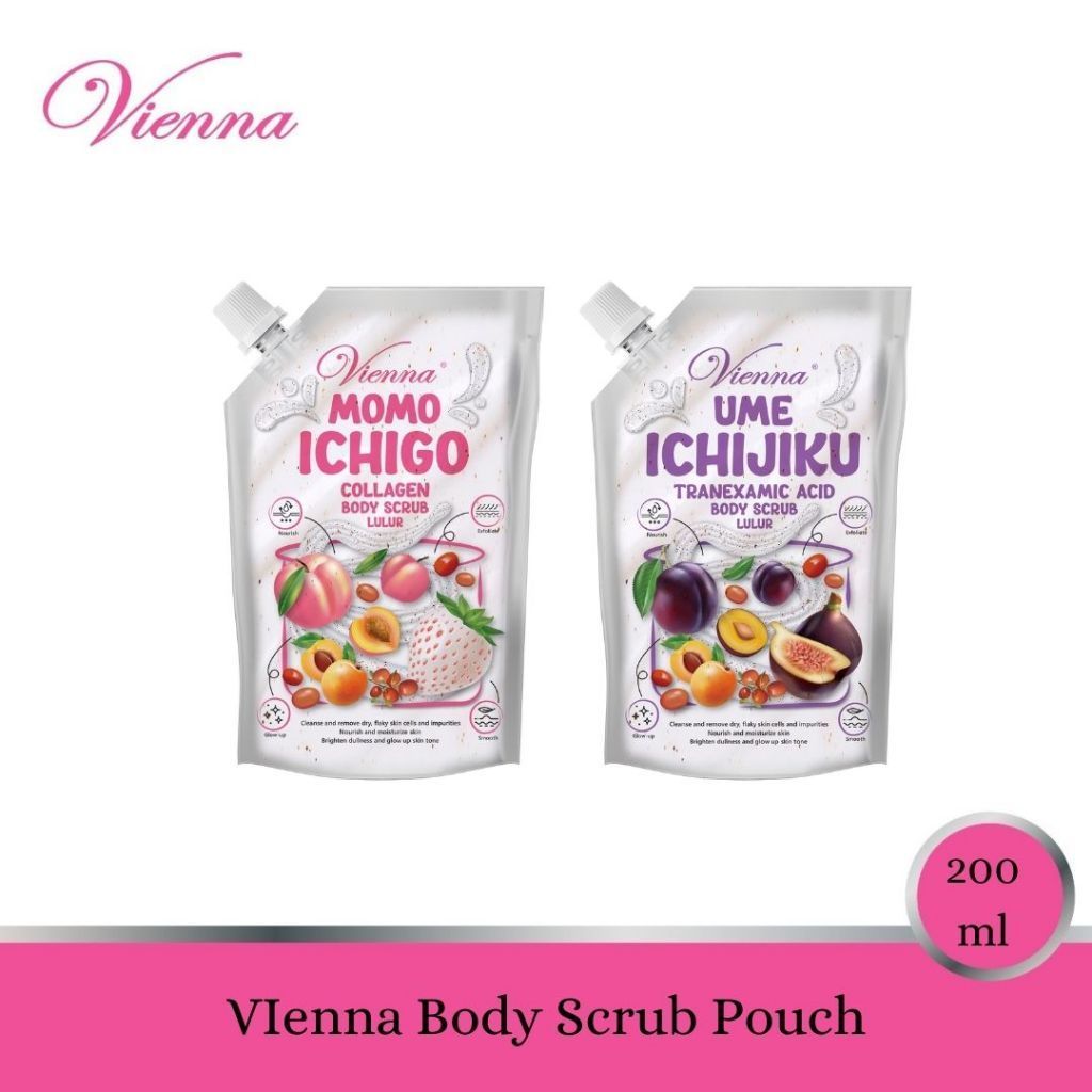 VIENNA SCRUB MOMO ICHIGO ICHIJIKU 250ML