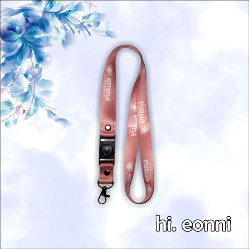

Tali id card EMINA / tali lanyard EMINA (READY STOCK) MURAH !!!