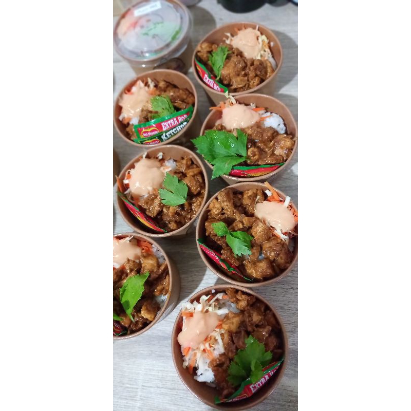 

Rice bowl - ayam BBQ