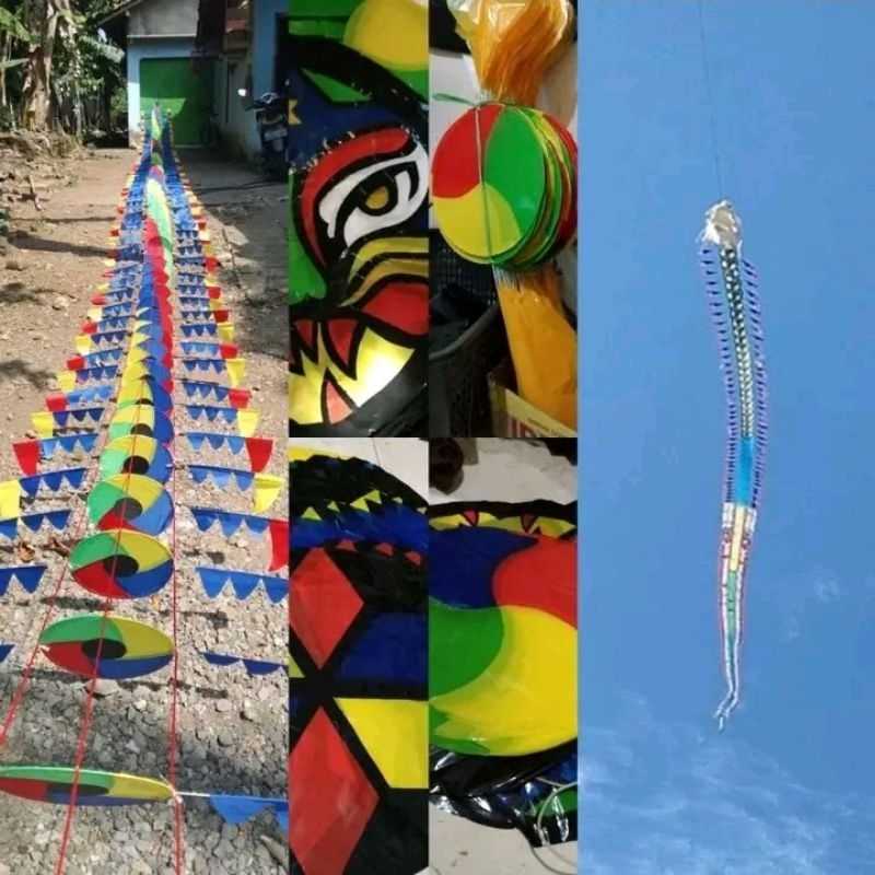 sampul layangan naga bahan plastik dm 25 kebawah