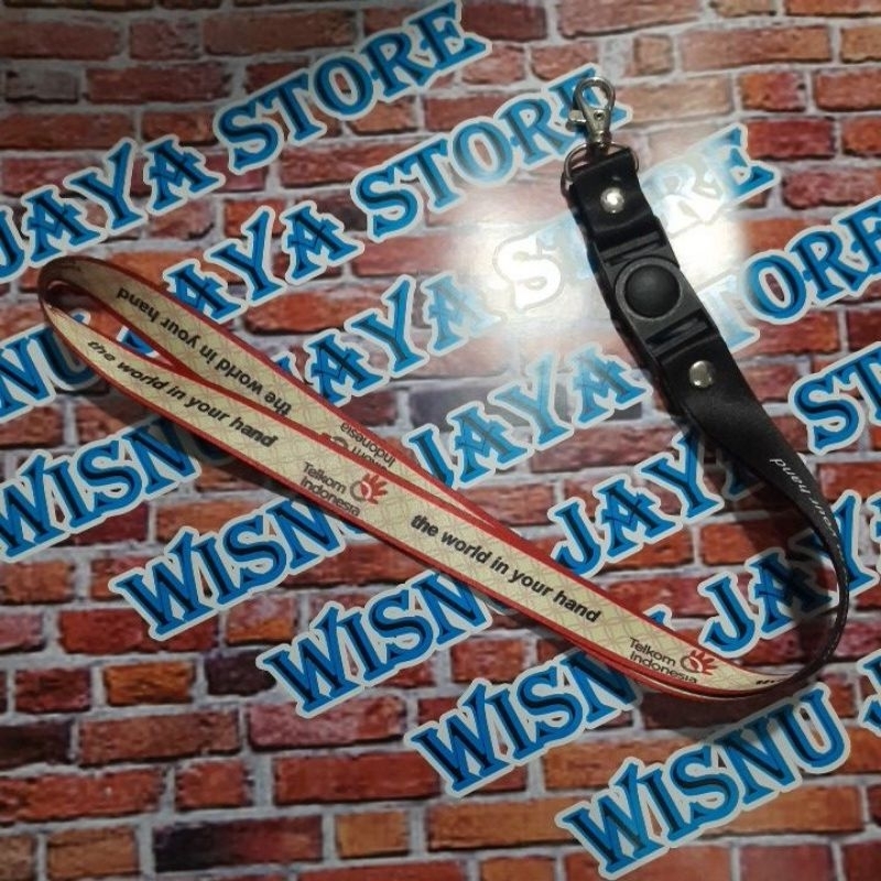 

lanyard tali idcard layer telkom Indonesia model terbaru