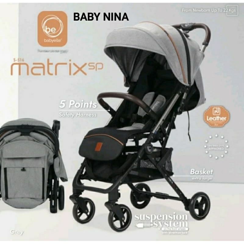 Stroller Babyelle Matrix SP 516 Cabin Size