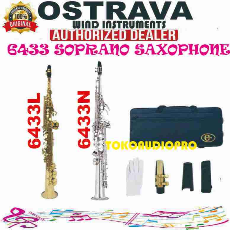 Soprano Saxophone Ostrava 6433 SAxophone Soprano