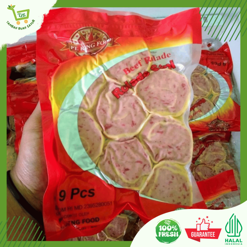 

KING ROLADE SAPI 225 Gr | Tambah Buah Sayur