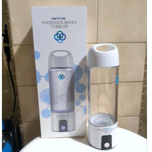 hydrogen water tumbler generating up to 3700 ppb tempat air hidrogen botol kesehatan pencegahan peny