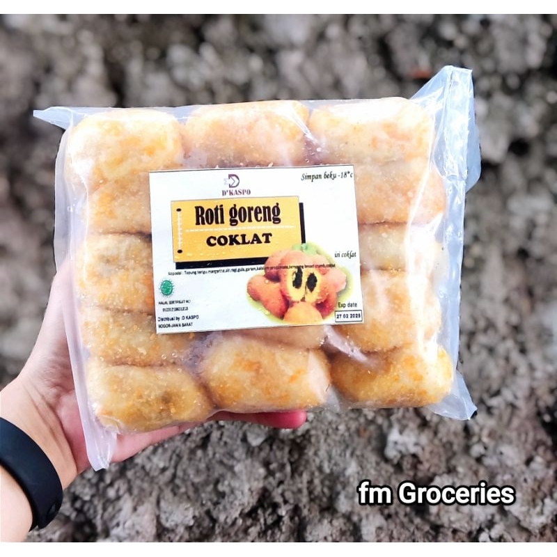

Roti Goreng isi Coklat lumer isi 15 pcs