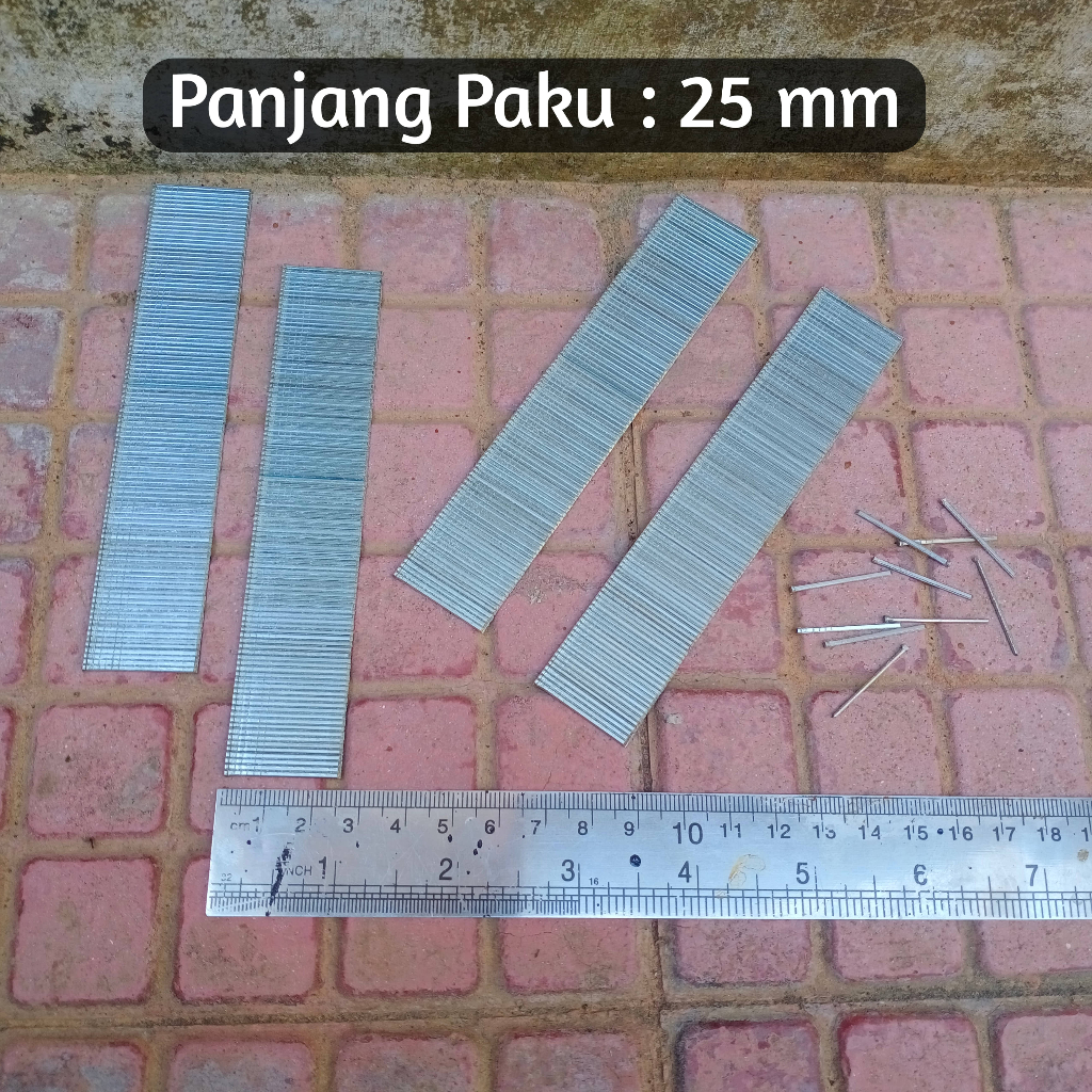 Paku Sangkar Burung 2,5 cm untuk Kayu dan Bambu | Paku Khusus Sangkar Burung Anti Retak