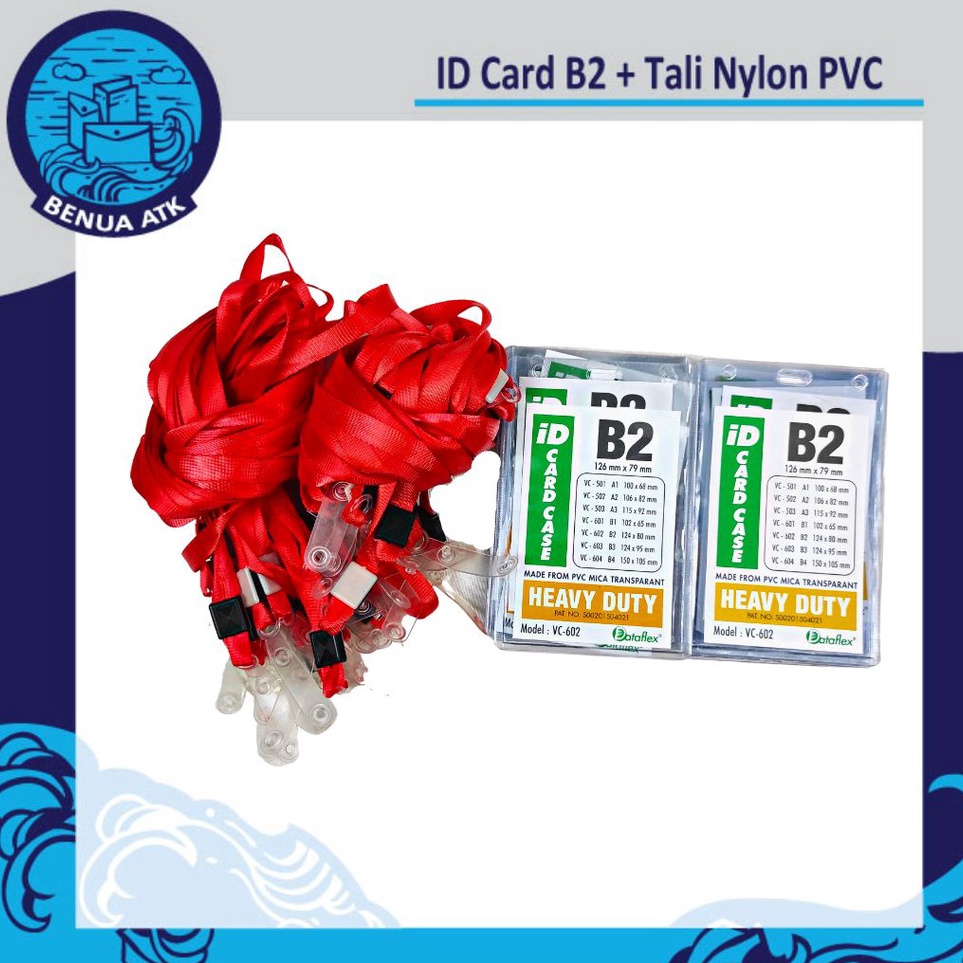 

Sale Bundling ID Card B2 Tali ID Nylon Soft PVC Dataflex NYLKSFP