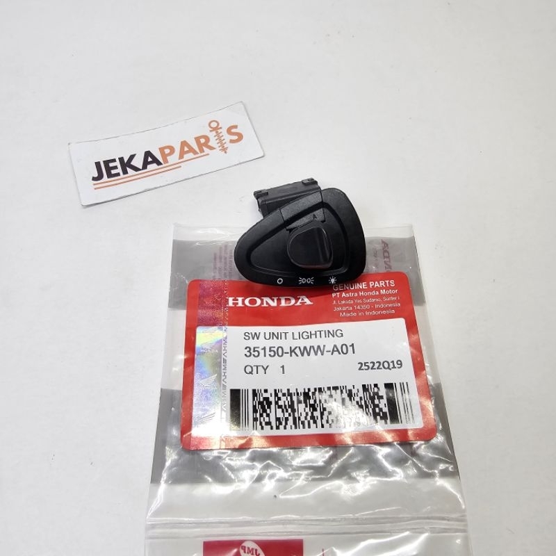 Tombol Saklar Lampu On Off Motor Revo Absolute Blade New Beat FI Vario 110 FI Scoopy FI