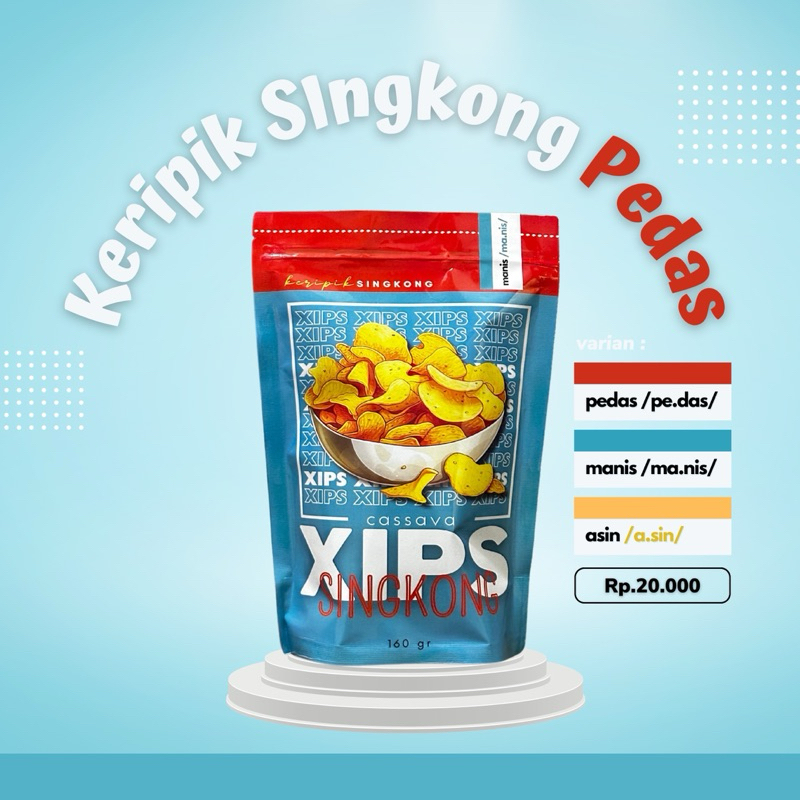 

Keripik Singkong XIPS - Pedas