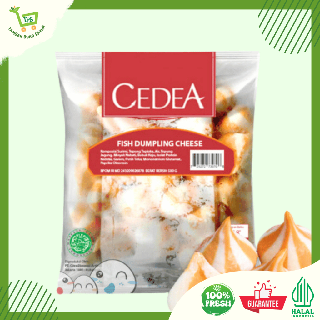 

CEDEA DUMPLING IKAN KEJU | Tambah Buah Sayur