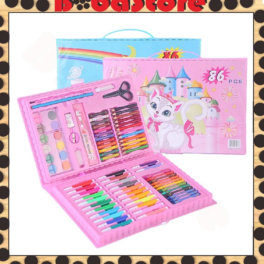 

Model Terkini Bobastore Krayon Set Koper 86Pcs In 1 Alat Lukis Lengkap Crayon Full Set Kualitas Impor S56