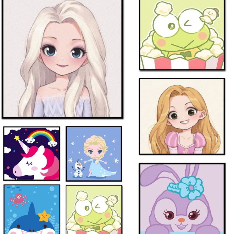 

Terupdate Canvas Painting With Number Mainan Melukis Anak Variasi Kartun Anak