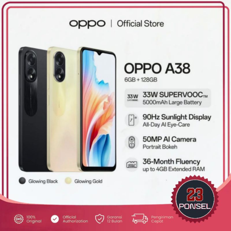 OPPO A38 RAM 6/128 GB