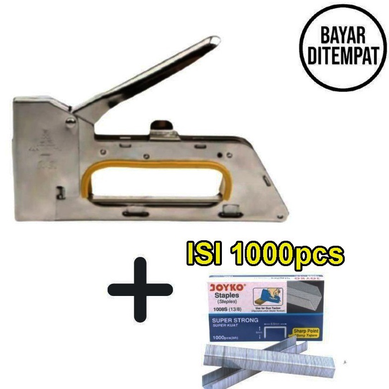 

Kenam Paket Staples Tembak Tacker Isi atau Refil 138 Stapler Jok Staples Stepler Tembak Stepler Stapler Tembak Stapler