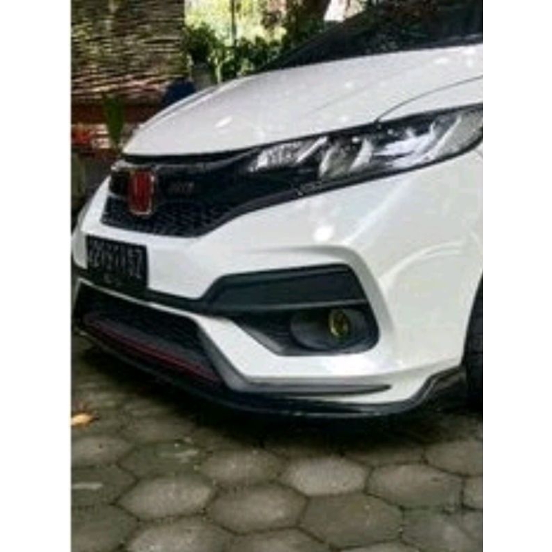 front lips honda jazz gk5 facelift