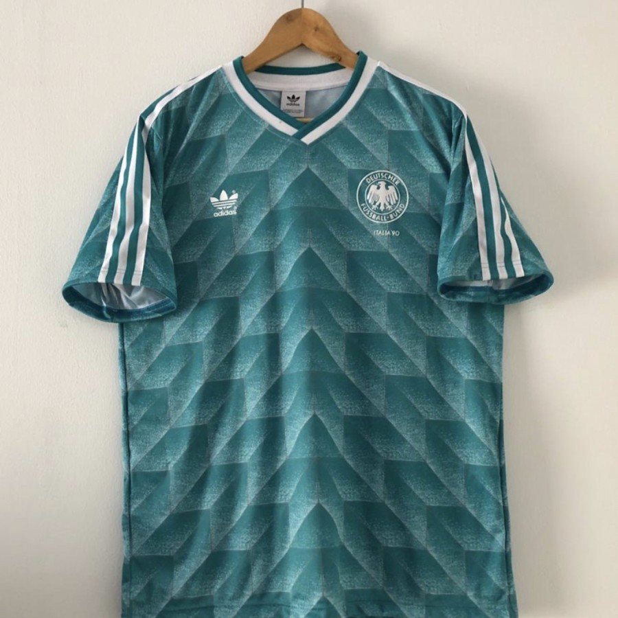 Jersey Retro Jerman 1990 World Cup Italy