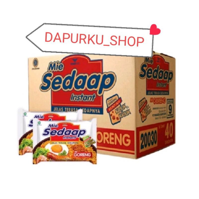 

SEDAAP GORENG 1KRTON 40PCS