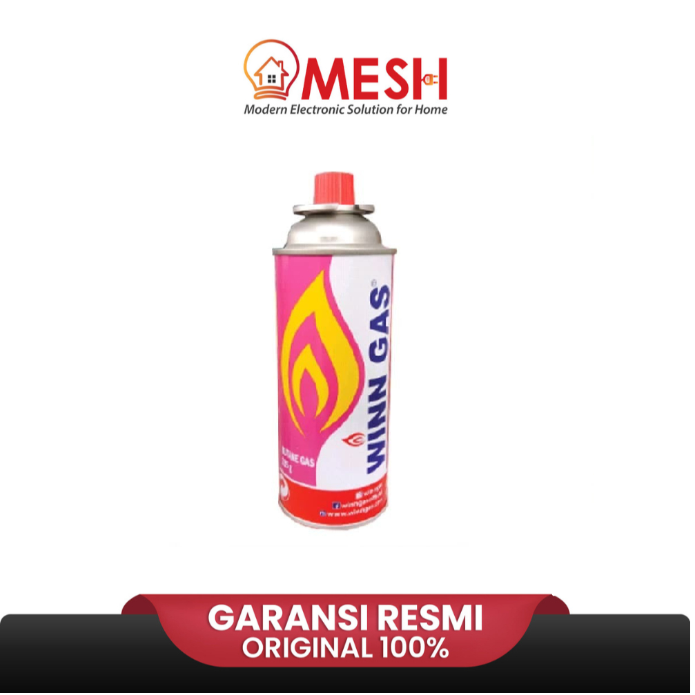 Winn Gas TGKPINK – Tabung Gas Kecil Butane Pink-Tabung Gas-Tabung-Original-New Arrival