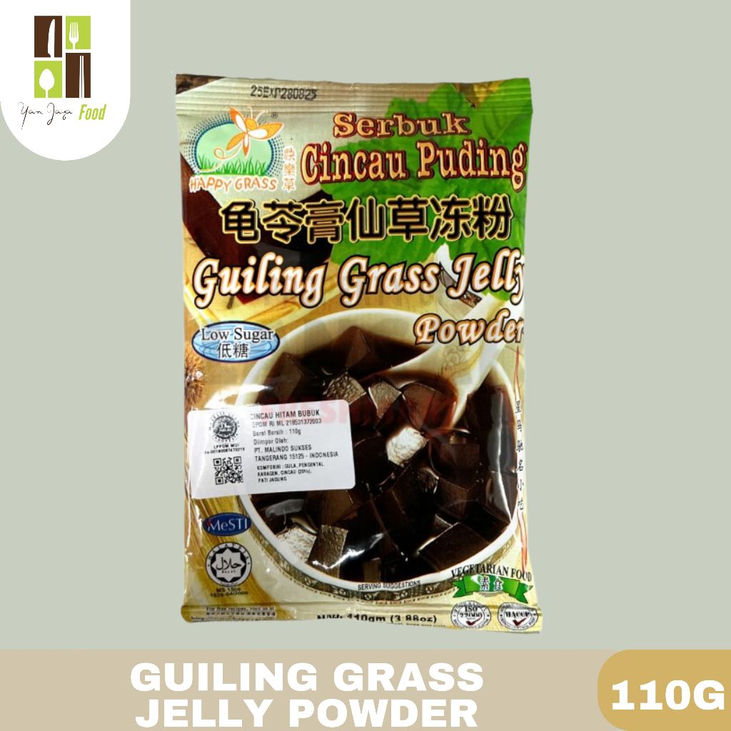 

Happy Grass Guiling Jelly Grass Powder / Serbuk Jelly 110g