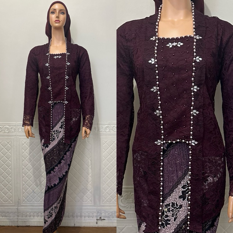 SET KEBAYA/KEBAYA JUMBO LD130/KEBAYA/KEBAYA MODERN/KEBAYA TERBARU/KEBAYA WISUDA/KEBAYA PESTA/KEBAYA 
