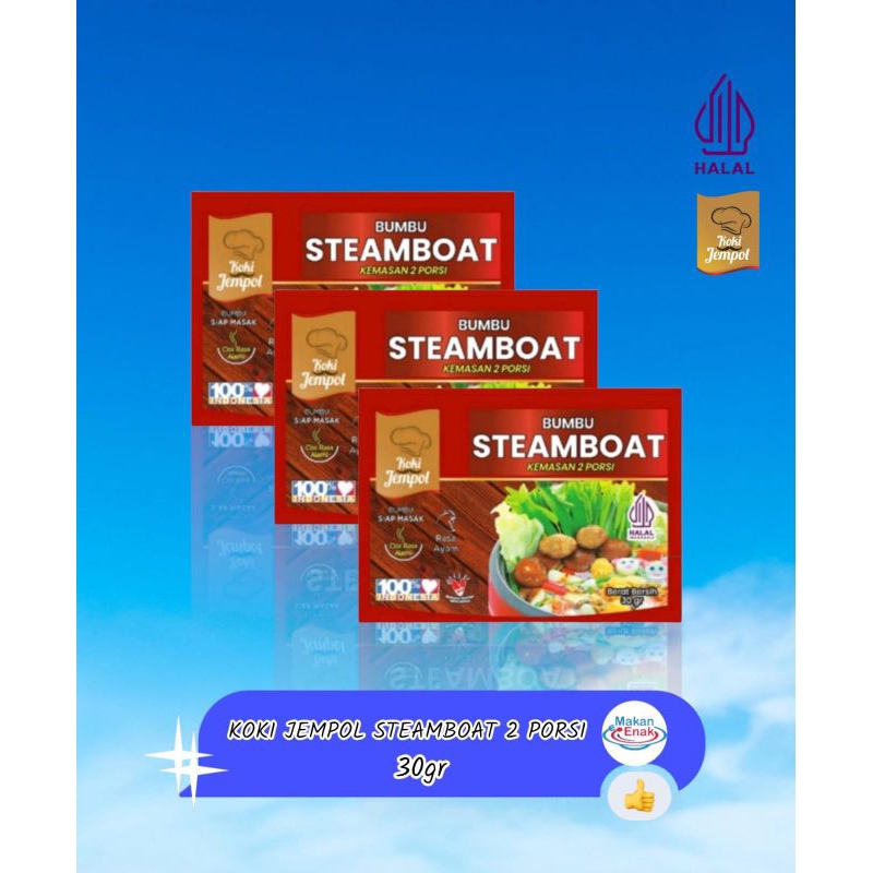 

Koki Jempol Steamboat 30gr sajian 2 porsi