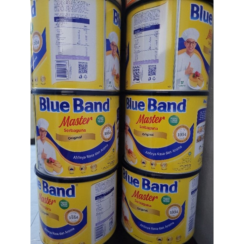 

blueband master kaleng 2kg / blue band 2 kg