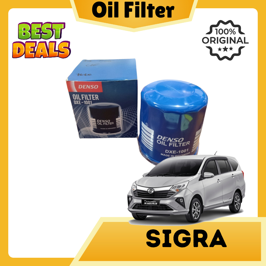 Saringan Oil Filter Oli Mobil Sigra Original Denso