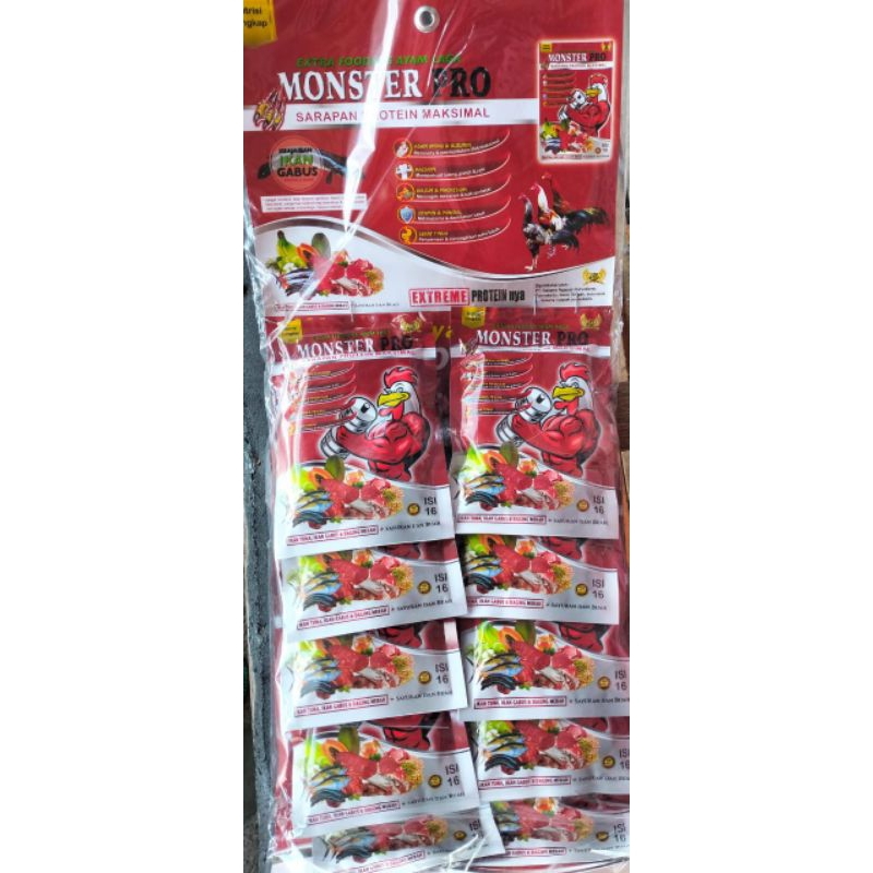 monster pro 1 renteng isi 10