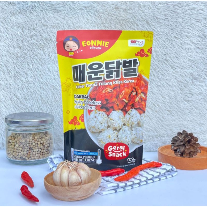 

Dakbal Eonnie Kitchen Ceker Tanpa Tulang Pedas Gochujang