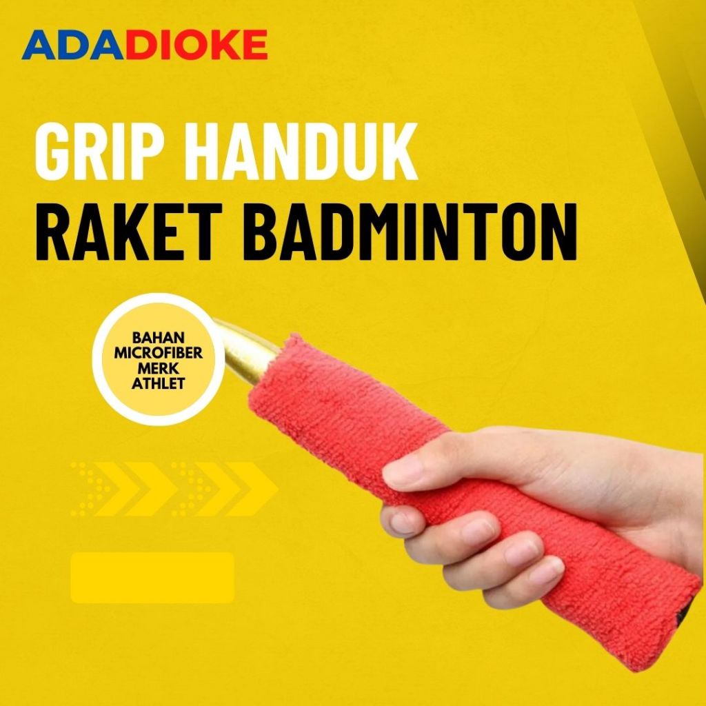 Towel Grip Kain Handuk Pegangan Raket Badminton Handuk Handle Raket