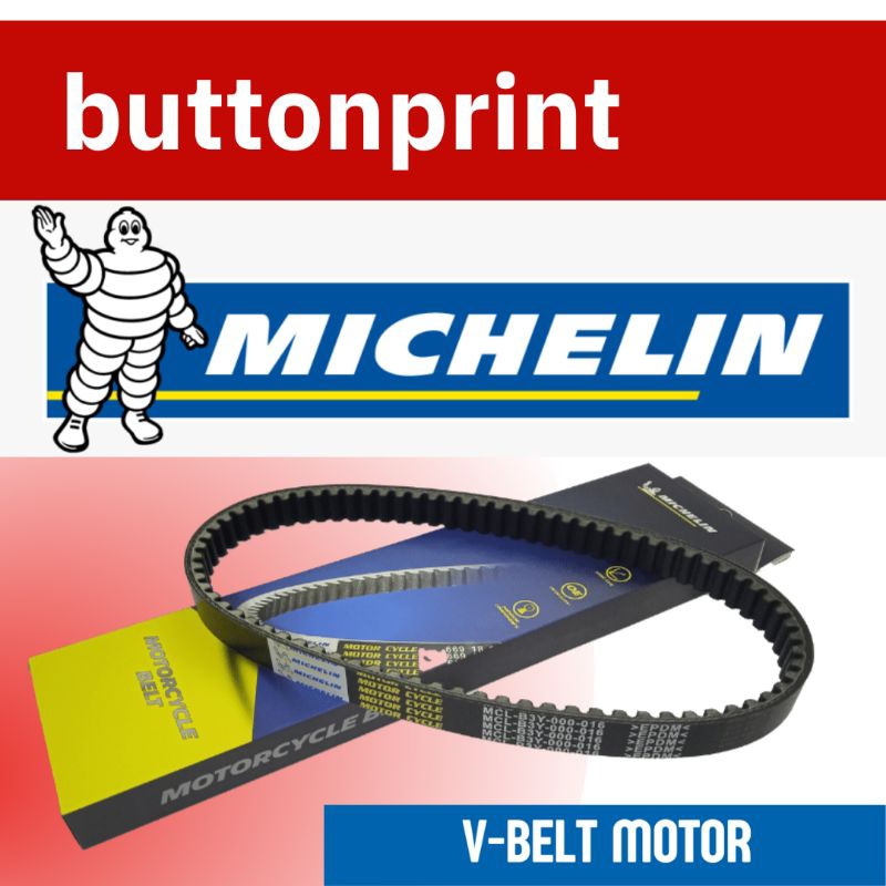Michelin V-Belt Motor Genio, Beat New Esp(2018-2020), Scoopy Esp New 2020 (K1A)