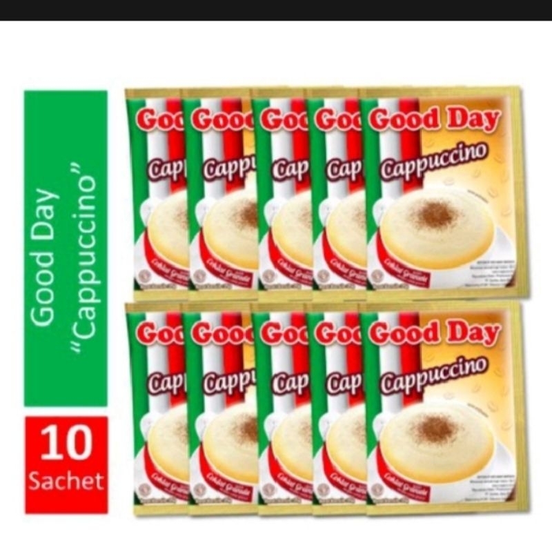 

goodday capucino renceng 10 pcs