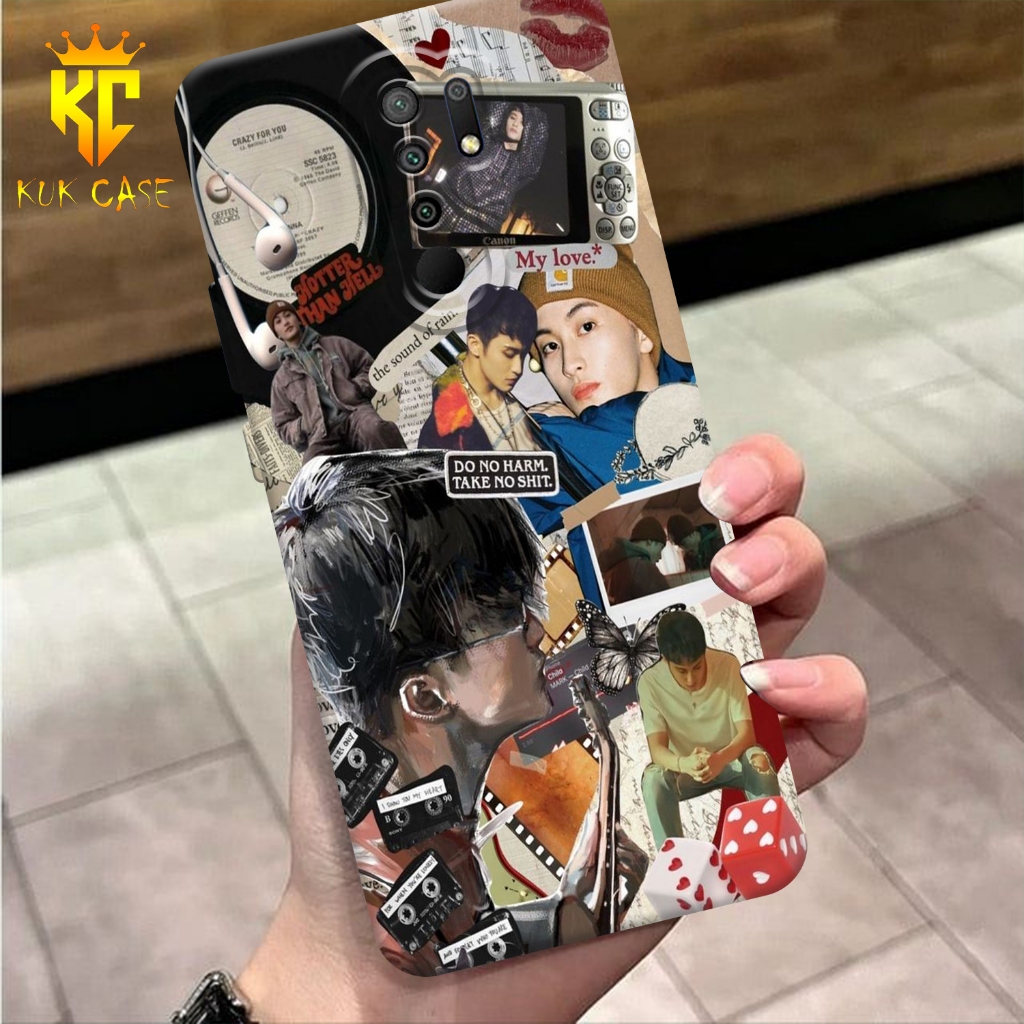 Case Motif REDMI 9 Aesthetic Bahan Softcase silicon Lentur - Skin /  Casing Handpone