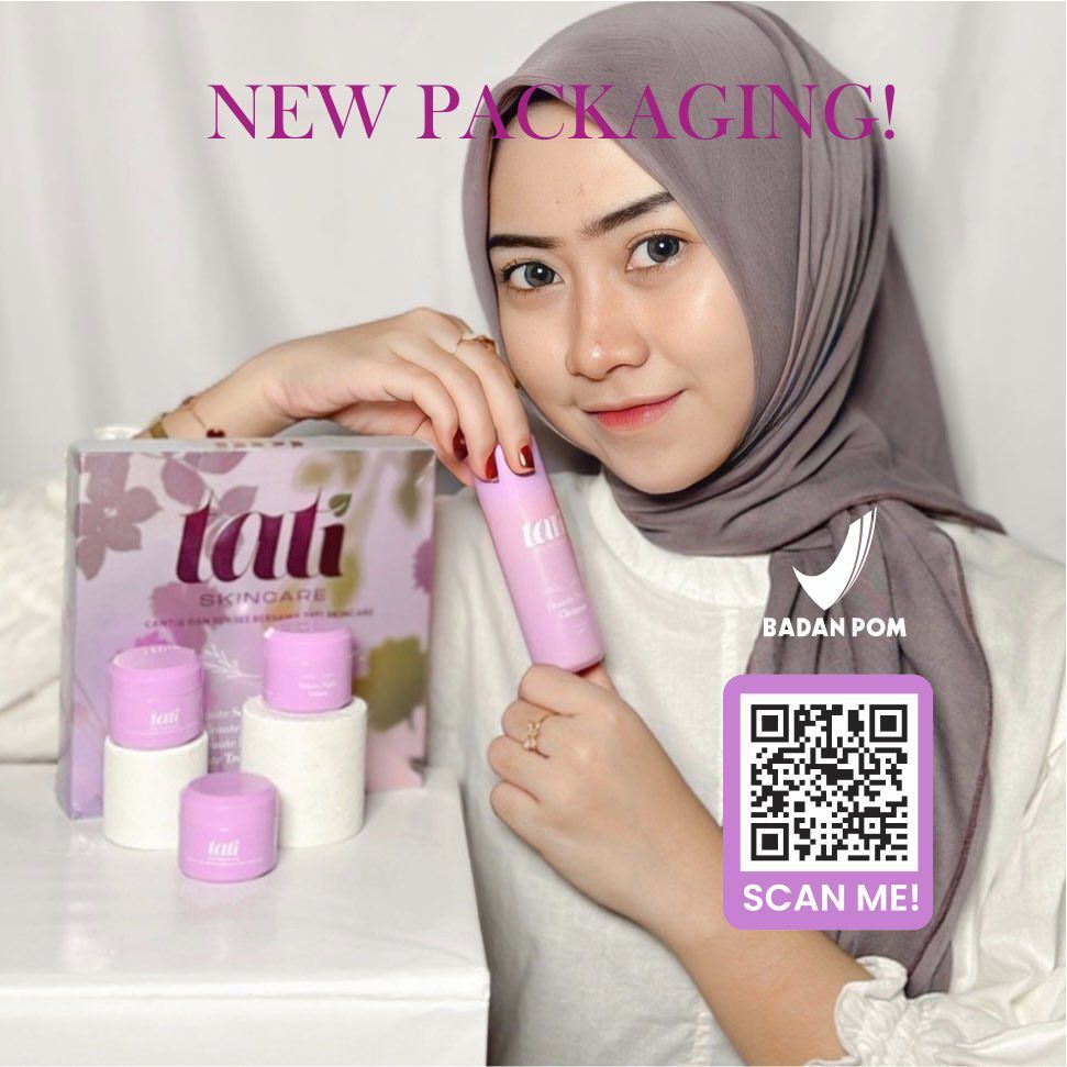 Tati Skincare Indonesia Original BPOM Menghilangkan Jerawat dan Flek Hitam