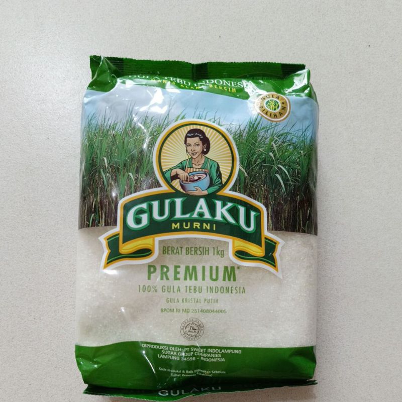 

Gula Premium Merek Gulaku (1 kg)