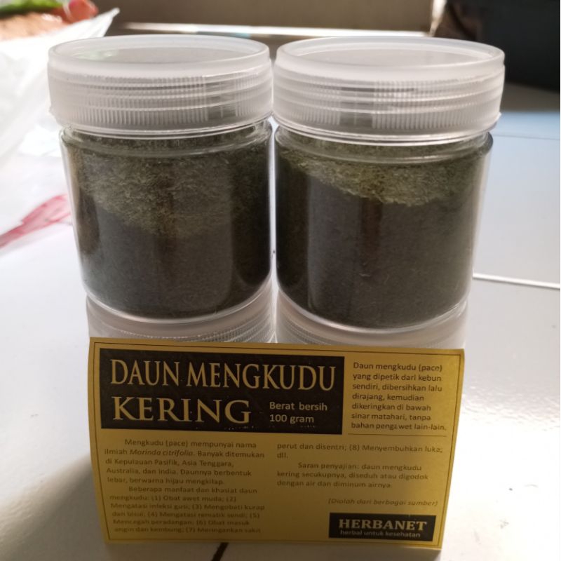 

Daun Mengkudu Serbuk - 50 gram