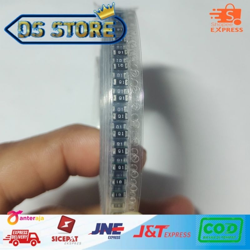 Fuse SMD kode Q1 Fuse Baterai