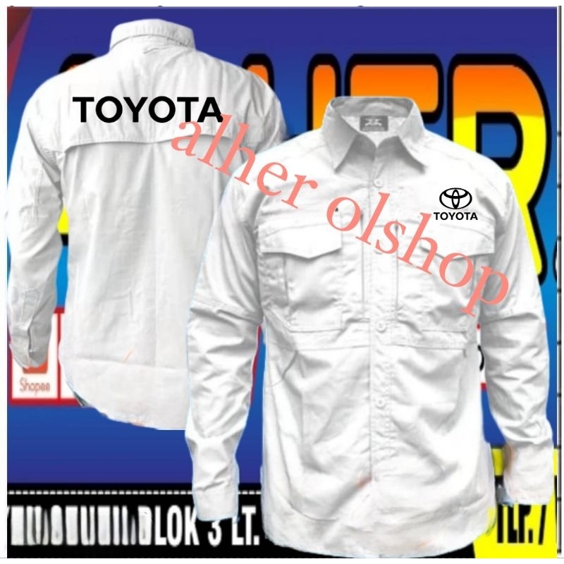 kemeja tactical Toyota baju tactical Toyota seragam tactical Toyota Pdl tactical Toyota kemeja Toyot