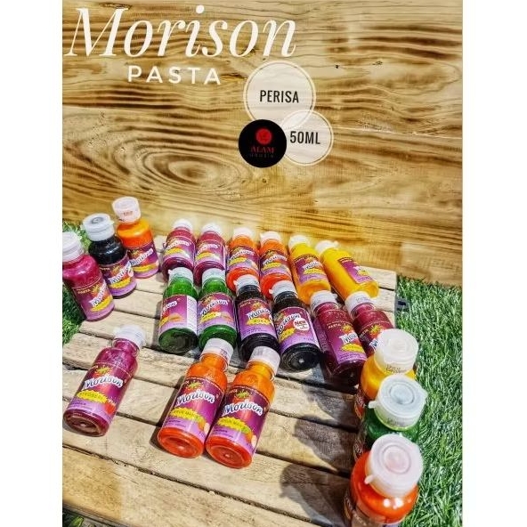 

1 slop Pasta Morison Perisa & Pewarna 50ml All varian rasa, 1 slop isi 12 pcs