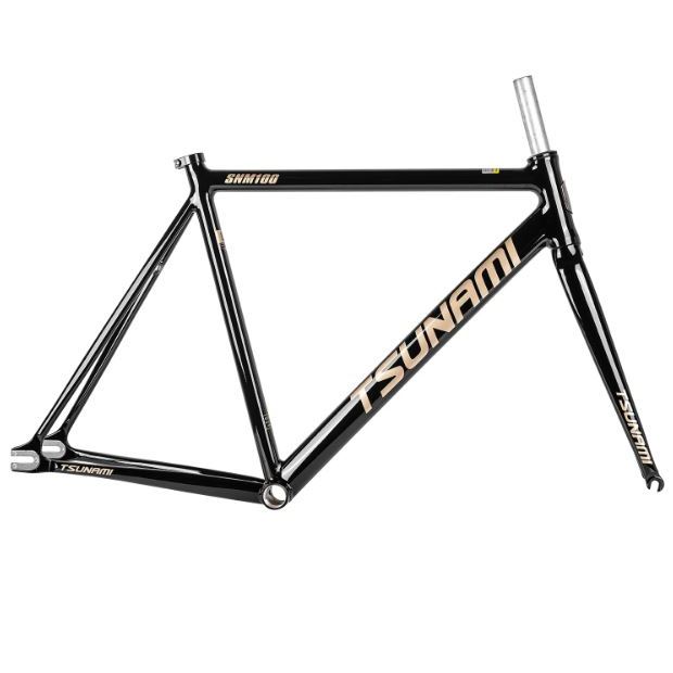 Frame Sepeda Fixie TSUNAMI SNM-100 Alloy Single Speed