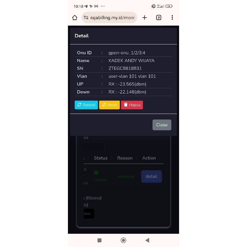 full source code billing mini isp/ rtrw.net dan monitoring jaringan