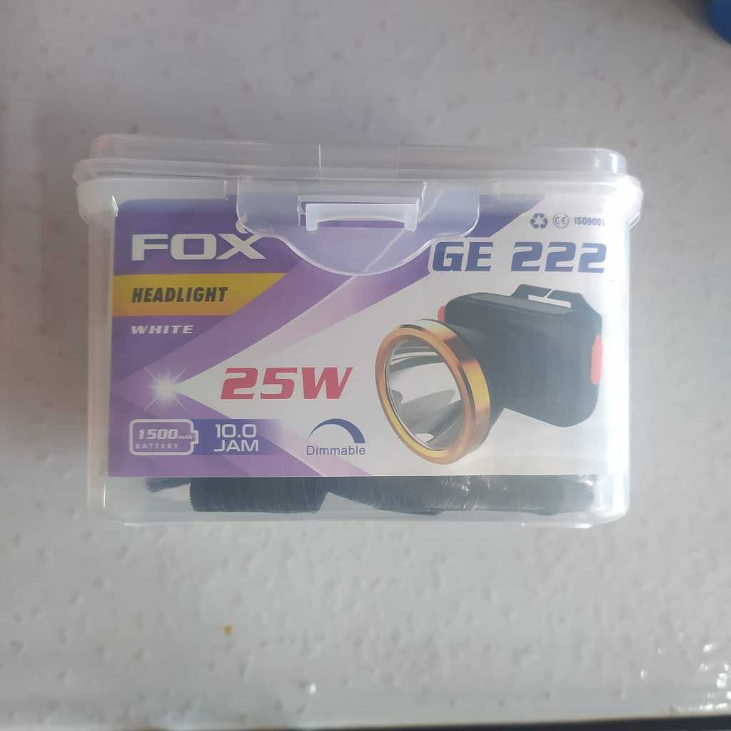 SENTER KEPALA FOX G222. SENTER KEPALA. SENTER