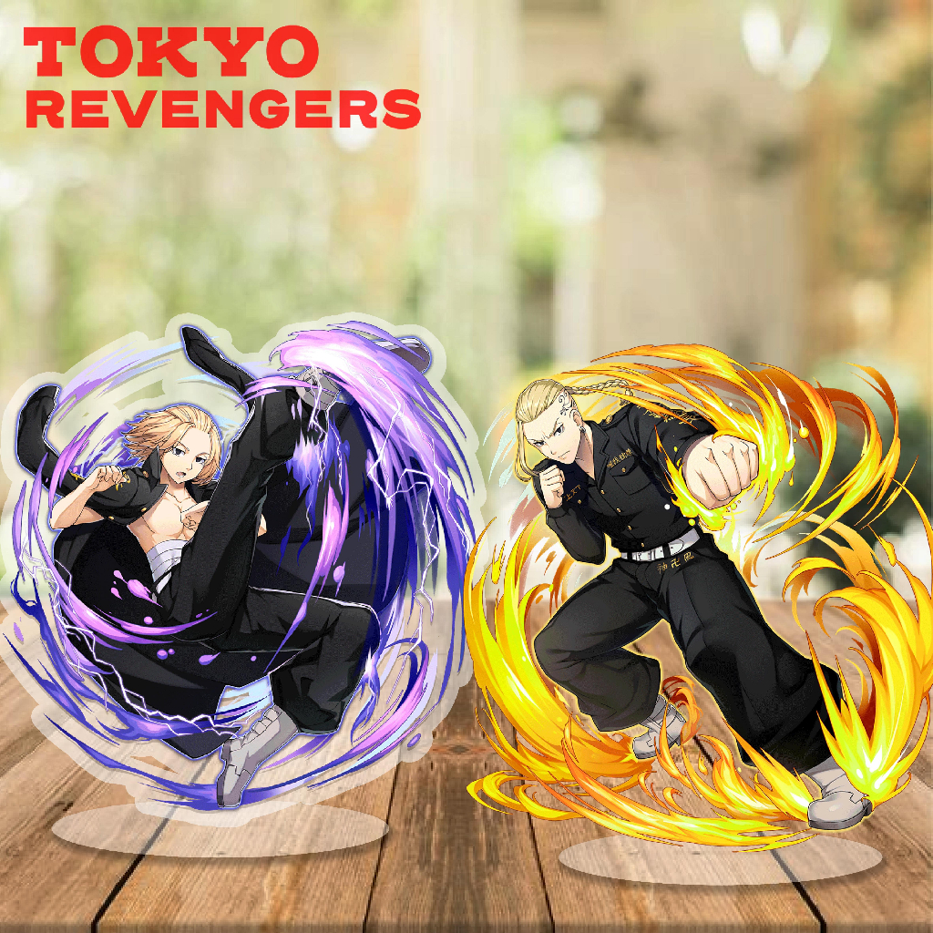 [STANDEE] Akrilik Action Figure Tokyo Revengers Draken Baji Chifyu Hanagaki Mickey Takashi Kazutora