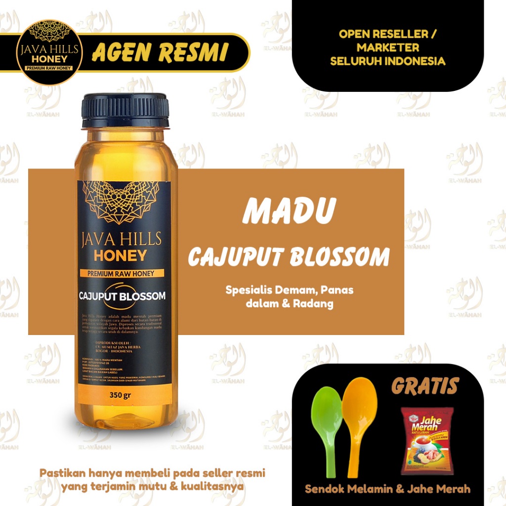 

Madu Cajuput Blossom Javahills Java Hills Honey Premium Raw Madu Kayu Putih