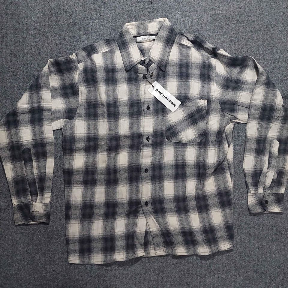 Ravharren Veterano Flannel Shirt Dark Grey