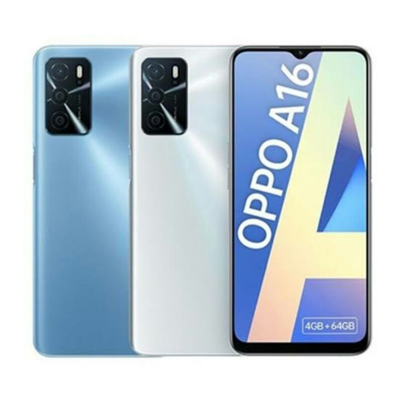 HP SmartPhone A16 RAM 6/128GB FULLSET BERGARANSI TOKO 12 BULAN / TER