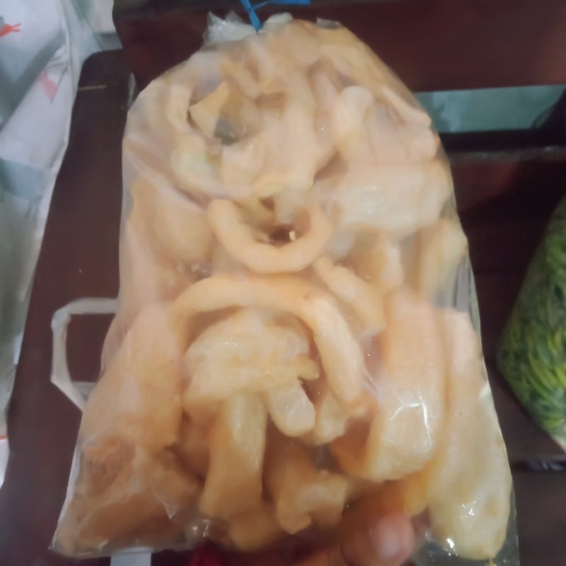 

kerupuk kulit sapi 100 gr / kerupuk rambak / kerupuk kulit sapi rasa gurih